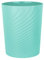 Sinoba Papelera de plástico 8008, ideal para habitación infantil, oficina, cocina, altura 32 cm, 12 L, color azul menta