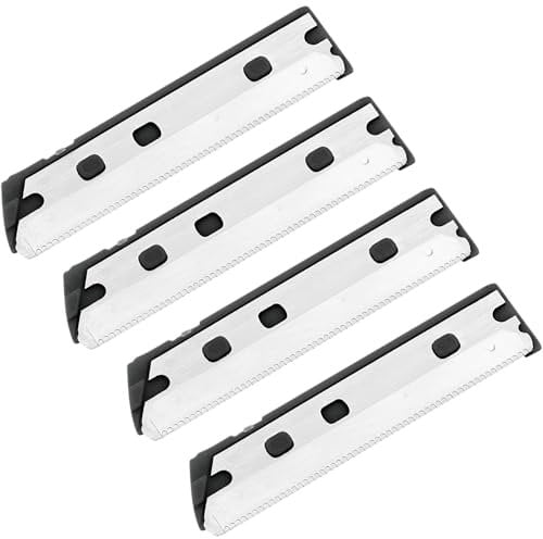 ZWILLING Ersatzklingen für Gesichtshaarrasierer (4 Stück), Rostfreier Edelstahl