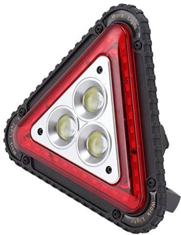 Multi -Funktion -Warnung Hell, CoB Floodlight Outdoor Outdoor Flut Hellrot Rotes Außenleuchter LED Bewegung für Wandern, Einfach zu Bedienen, Wasserdicht mit Hoher Helligkeit, Zum Camping