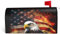 LHBWCVN Coperture magnetiche per cassette postali antincendio con bandiera americana, copertura decorativa per cassetta delle lettere di benvenuto, decorazione per cassetta postale di benvenuto per