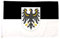 Ostpreußen Flagge - Fahne 90cm x 150cm - beste Qualität