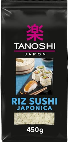 TANOSHI - Riz Sushi Japonica Authentique et Savoureux, Paquet 450g