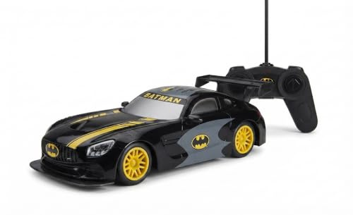 Mondo Motors - RC Batman Auto 1:24 - ferngesteuertes Modell 20 cm - Spielzeugauto für Kinder - 63872