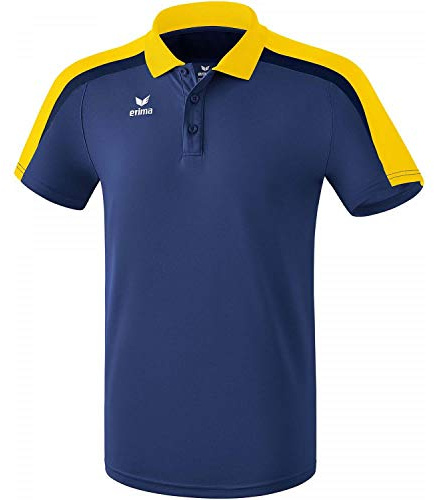 ERIMA Jungen Poloshirt Poloshirt, new navy/gelb/dark navy, 4XL, 1111825