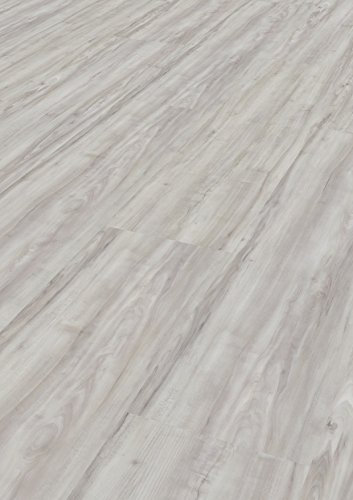 TEPCOR® Vinylboden Klick RIGID (BIANCO) | Premium Vinylbodenbelag mit Klicksystem | 4,5 mm Stark - 0,30 mm Nutzschicht | 1 Paket - 2,61 m² | Wasserfest | Holzoptik