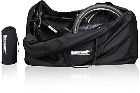 HUNTVP Fahrrad-Reisetasche, Fahrrad-Transport-Tragetasche mit Tragetasche für 26-29 Zoll Faltrad Klapprad