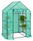 WOLTU Serre de Jardin PE pour lègumes avec Porte, Vert, 143x73x195cm