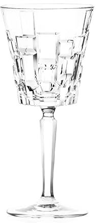 6 Verres à Vin en Cristal - Service Graphic (20 cl) - Coffret Cadeau - Maison Klein - 54120 Baccarat France - Fabrication Artisanale