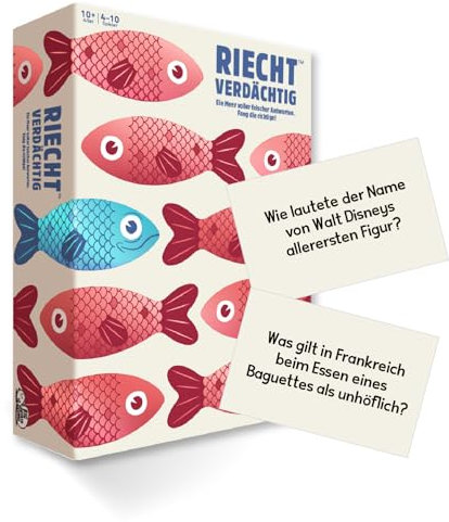 Big Potato Riecht Verdächtig: Das schnell denkende, bluffende Familienbrettspiel für Kinder ab 10 Jahren und Erwachsene - Das Beste Neue Familienquizspiel, für Gruppen, Spielabende oder Dinnerparties
