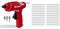Einhell TC-CG 30 Pistola colla a caldo (tensione 230-240 V, potenza 30 W, riscaldamento 300 sec.) & kwb by 24 bastoncini per colla a caldo accessori per pistola per colla a caldo TC-CG 3,6 Li
