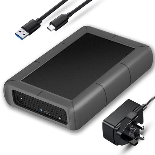 Meyritech Disco duro USB 3.0 de 1 TB para almacenamiento de datos externo de escritorio, MacBook, iMac, PC, portátiles, Xbox One y consolas PS4 (capacidad, 1 TB)
