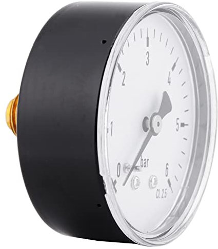 Manometer, Wasserdruckmesser tragbar und praktisch für die Druckmessung Ersatz für Luft-Wasser-Öl und andere Materialien