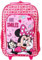 Minnie Mouse Premium Trolley Backpack with Wheels & Extendable Handle