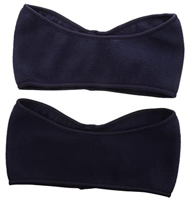 Amosfun Schützen Sie Ihre Ohren mit Einem 2-teiligen Elastischen Unisex-stirnband Aus Fleece Zur Entspannung Beim Sport