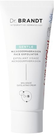 Dr. Brandt Microdermabrasion Gentle Face Exfoliator - Reduziert glanzlose Haut, ungleichmäßige Hautstruktur, feine Linien, Aknenarben & Falten - 60 g
