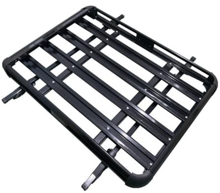 FELEA Dachgepäckträger Korb, Für Dacia Duster Auto Dachkorb,Dachgepäckträger,Auto Aluminium Dachgepäckträger Korb,A-127 * 90