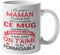 Mug Super Maman 330ml Céramique – Message d’amour Maman on t’aime tu es formidable - Cadeau Original pour Maman – Idée Cadeau Fête des Mères, Anniversaire, Noël – Tasse pour Mère (Maman)