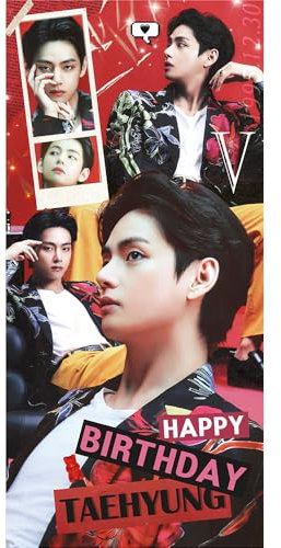 Bangtan Boys V Panorama-Poster, 69,8 x 32,8 cm (V 18)