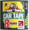 Tiger Tape® UK Made. Maximum Hold Car Number Plate Tape | Covers your Full Number Plate with Automotive Grade Adhesive for a Ultimate High Performance Grip | Highway Code Ready.
