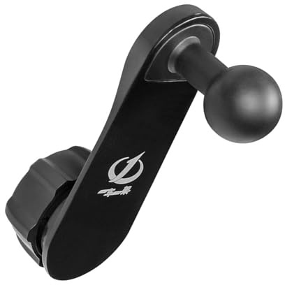 TingHaoO 17 mm Kugelkopf-Verlängerungsstange, Fahrzeugzubehör für Auto-Armaturenbrett-Kamera und Luftauslass-Handyhalter
