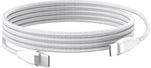 Câble de charge rapide USB C 45 W pour Samsung Galaxy S25 S24 S23 S22 S21 S20, A56 A36 F56 M56 M55 F55 C55, Tab S11 S10 S9 S8, iPhone 17 16 15, CarPlay, PS5 Contrôleur rouge, Steam deck