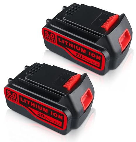 2Packs LB2X4020 7.0Ah 18V Li-ion Battery Replacement for Black and Decker 18V Battery Compatible with Black+Decker BL2018 BL2018-XJ BL1518 BL4018 LB20 LBX20 LBXR20 LBXR2020-OPE LBXR20B-2