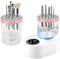 2 in 1 Multifunction Automatic Makeup Brush Cleaner, Touch Button, USB-Powered Makeup Sponge Cleaner, Portable Design for All Brush Types