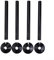4 coperture decorative per tubi del radiatore per tubi da 15 mm, perfette per migliorare l'estetica della casa
