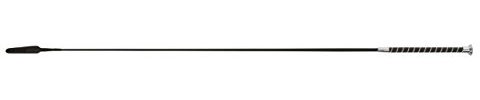 Kerbl Dressurgerte mit Glitzer Schlag Gerte, Schwarz, 120 cm