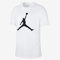 Nike Herren M J Jumpman SS Crew T-Shirt, White/Black, XL