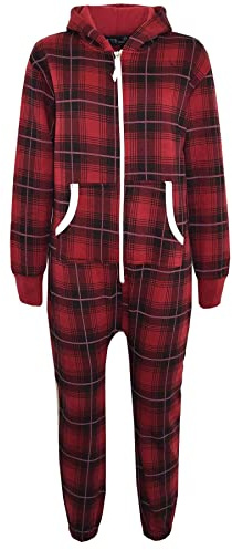 A2Z 4 Kids Children Plain Camouflage Jumpsuit Super Soft Kids Comfy Fleece Hooded Loungewear One Piece for Girls Boys Age 2-3, 3-4, 5-6, 7-8, 9-10, 11-12, 13 Years