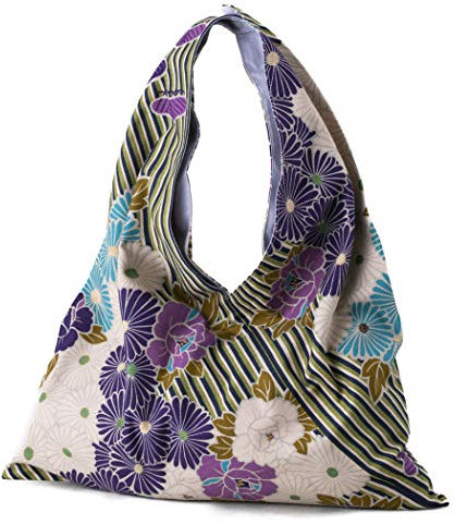 NOREN Baumwolltasche retro blume violett japanische,furoshiki tasche,Stofftasche,baumwolltasche,einkaufstasche,jutetasche,jutebeutel,Stoffbeutel