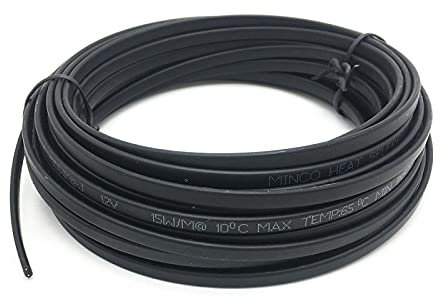 KEPOHK 12V selbstregulierendes Heizkabel Wasserrohr Frostschutz für gemeinsame Auswahl 4 Meter nur Heizkabel