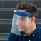 ABUS Face Guard Gesichtsschutz mit breitem Visier aus Acrylglas - EN 166 Zertifiziert - abwaschbar - geeignet für Brillenträger - 30er Set, 83191, Blau, Einheitsgröße