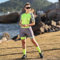 Triathlon-Anzug Damen-Radtrikot-Anzug Einteiliger Kurzarm-Sommerkleidung Bodysuit-Overall mit 9D-Gel-Pad (Color : 04, Size : X-Small)