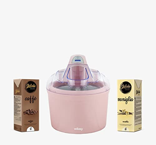 Gelato 4ever - Gelatiera MYA60 + 2 Brick Gelato 4ever Vaniglia e Caffè