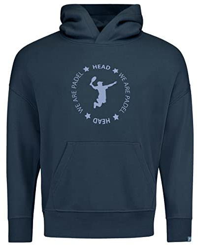 Head Padel Hoodie Unisex, Navy, S