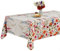 PVC Tischdecke BLUMENWIESE bunt Holz grau Wachstuch · Eckig · Länge & Breite wählbar · abwaschbar Amazon, Größe:140 x 190 cm