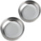 2pcs Cat Bowl Stainless Steel,Wide Shallow Cat Food Bowl & Cat Water Bowl,Bowl width 5.9''(15cm), Whisker-friendly