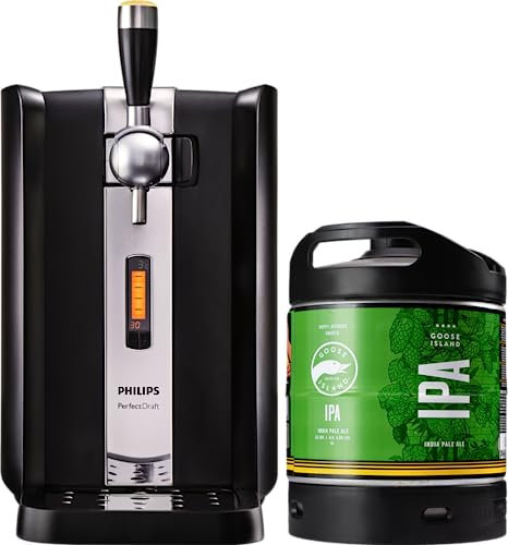 Pack tireuse à bière PerfectDraft + 1 fût de bière - Idée cadeau (Goose Island IPA)