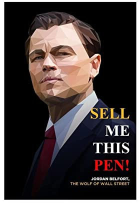 Filmposter The Wolf of Wall Street, Leinwand-Poster, Wandkunst, Dekor, Bild, Gemälde für Wohnzimmer, Schlafzimmer, Dekoration, ungerahmt, 50 x 75 cm