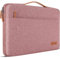 DOMISO 16 Zoll Wasserdicht Laptop Tasche Sleeve Case Notebook Hülle Schutzhülle für 16 Dell/HP Pavilion Envy/ThinkPad IdeaPad/ASUS Vivobook,Rosa