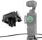 WEWOGA Osmo Pocket 3 Charging Base Adapter Quick Release Base with Two-claw 1/4 Screw for Tripod Compatible for DJI Osmo Pocket 3 Type-C Desktop Charging Base Accessories