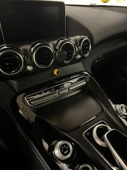 Generisch RS-Mount, fahrzeugspezifischer Handyhalter passend für Mercedes AMG GT 190 Baujahr 2014-2021, Made in Germany (Magnethalterung 360° dreh-/schwenkbar)