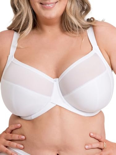 Curvy Kate Wonderfully Full Cup Side Support Bra White 38HH