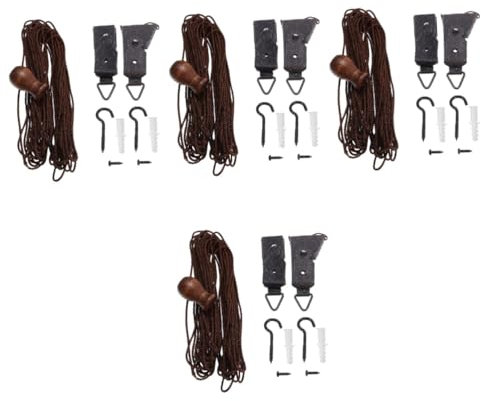 HOMSFOU 4sätze Zubehör Für - Langlebiger Halterungen Und Praktischen Für Einfache Installation Für Schlafzimmer Und