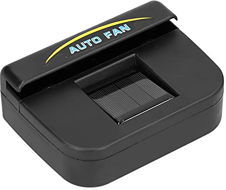 Jonlaki Solar Air Conditioner for Cars – 2V Energy-Efficient Cooling Fan with ABS Material, Ideal for Vehicles, Boats, and Small Spaces (Solar Car Fan)