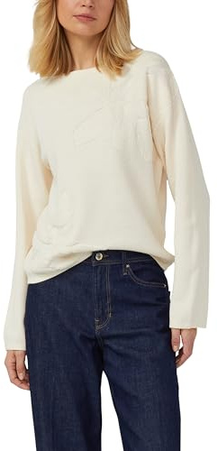 s.Oliver Pullover mit dekorativem Strickmuster