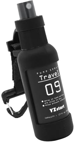 Kleine Sprühflasche - 50 ml nachfüllbarer Zerstäuber mit Pumpe, Reisegröße | Tragbarer Flüssigkeitsbehälter für Parfüm, Haarstyling, Reinigung, Pflanzen, Wassernebel, Salons und -Gebrauch