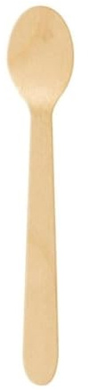 300 Cucchiaini in legno di betulla - monouso - biodeagradabili - 11 cm
